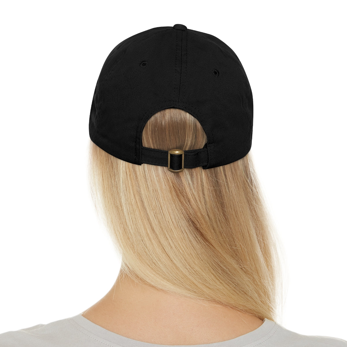 Poisoned huny logo Dad Hat with Leather Patch