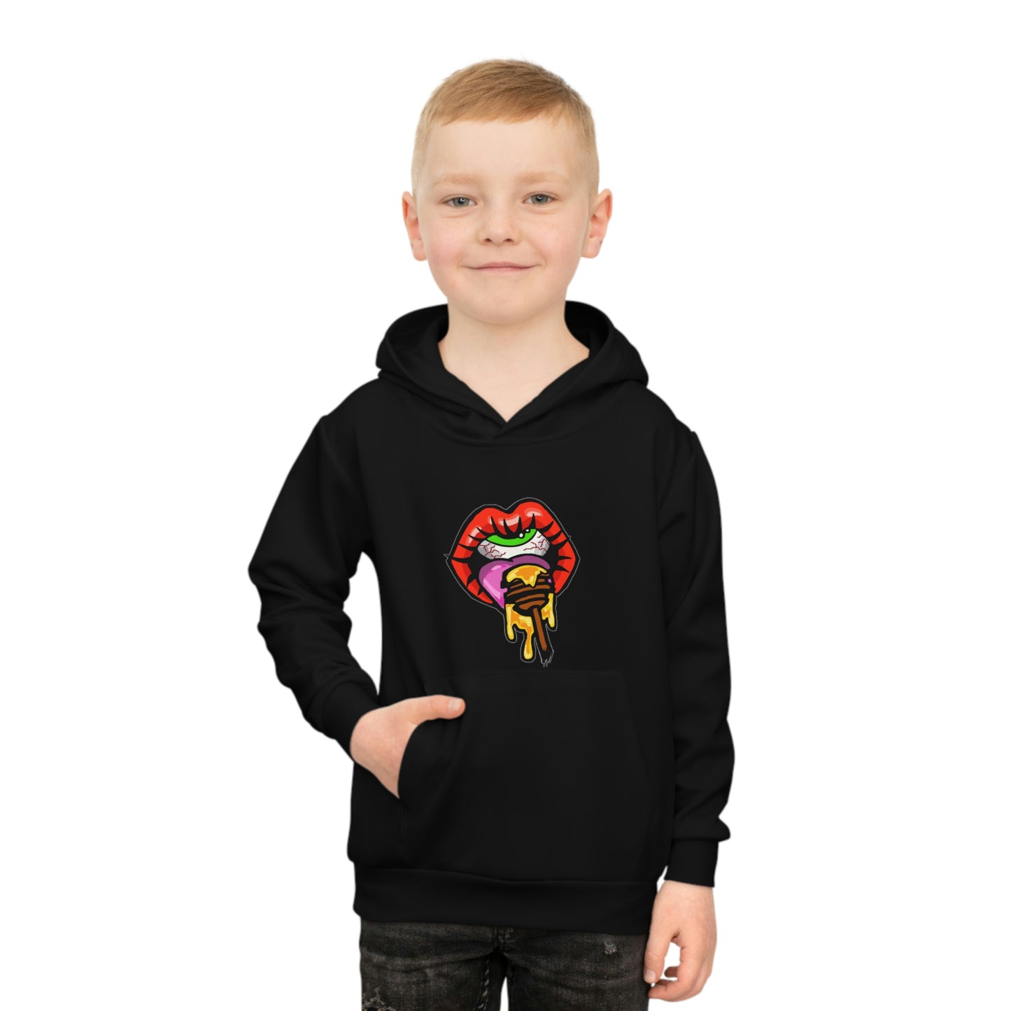 Huny Dipper Children's Hoodie (AOP)