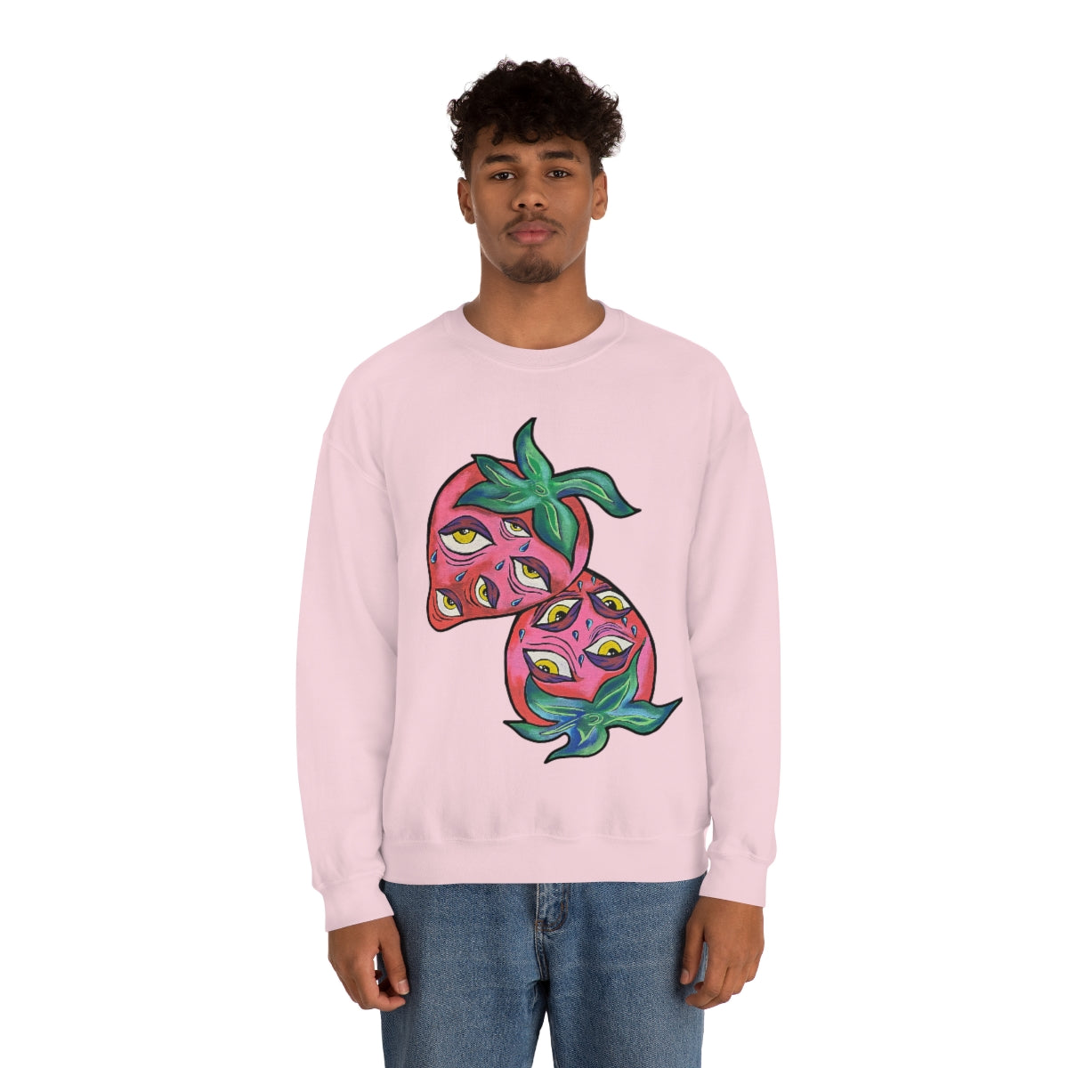 Berry vision Unisex Heavy Blend™ Crewneck Sweatshirt