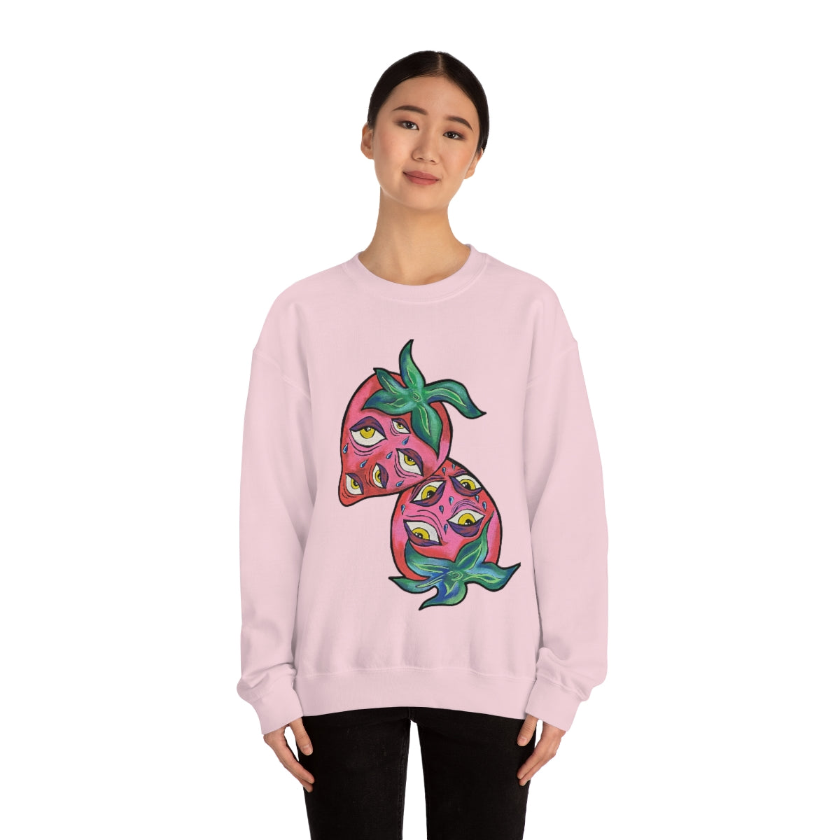 Berry vision Unisex Heavy Blend™ Crewneck Sweatshirt