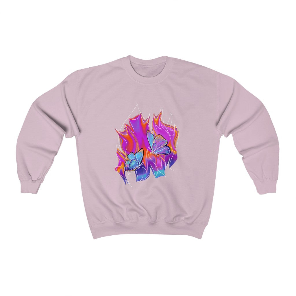 Twin flames Unisex Heavy Blend™ Crewneck Sweatshirt