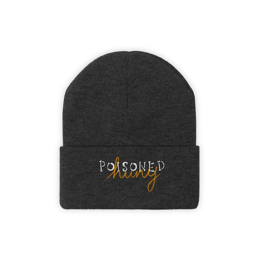 Poisoned huny logo Knit Beanie