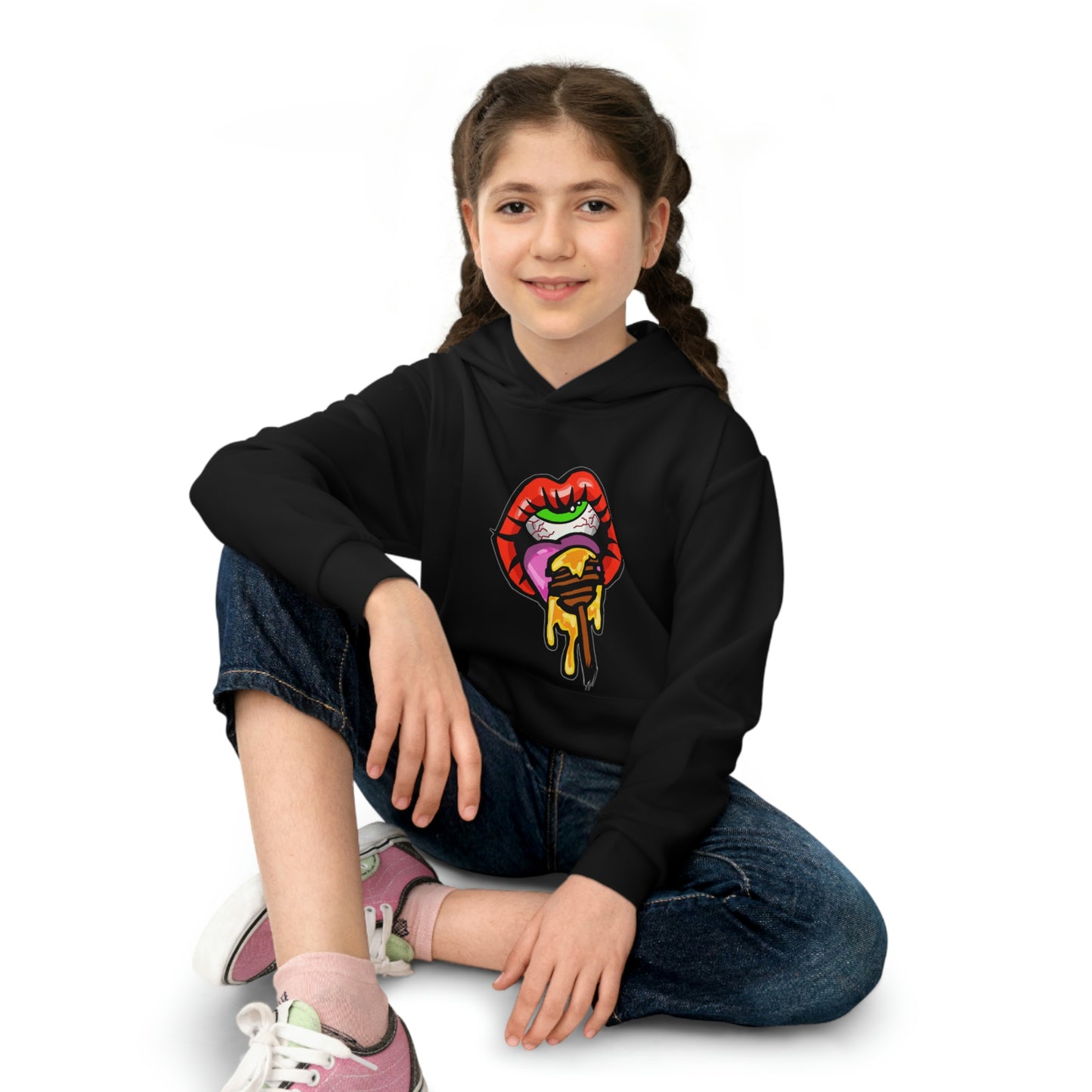 Huny Dipper Children's Hoodie (AOP)