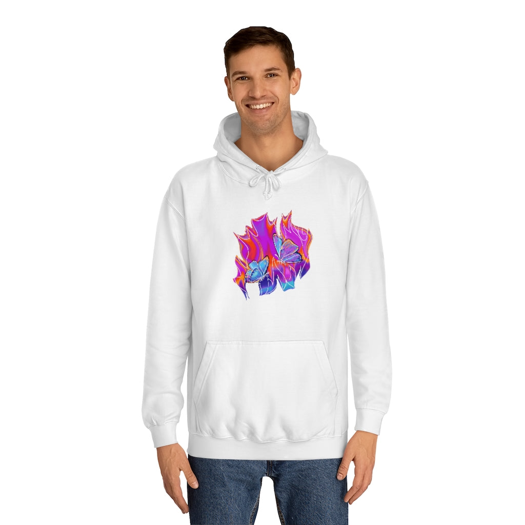 Twin flames Unisex College Hoodie