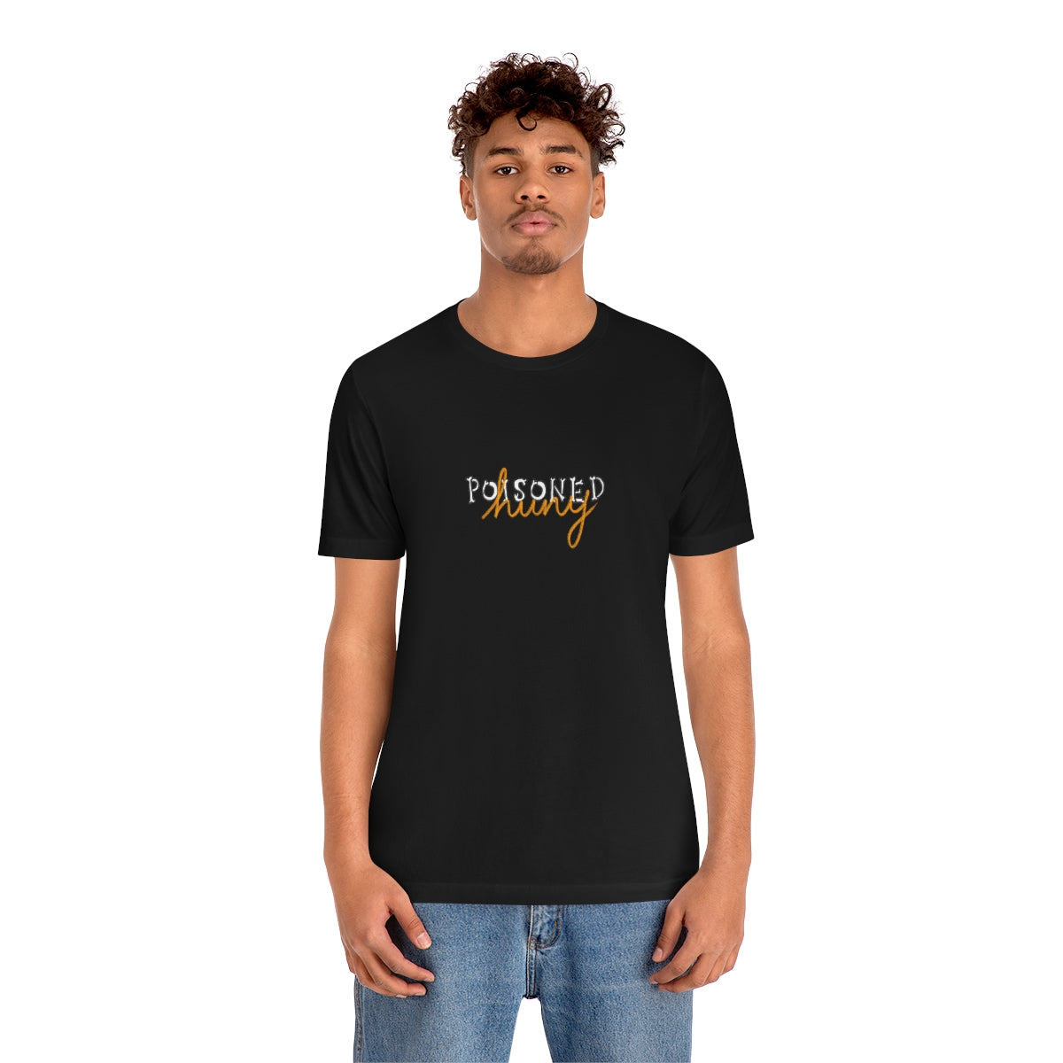 Poisoned huny logo Unisex Jersey Short Sleeve Tee