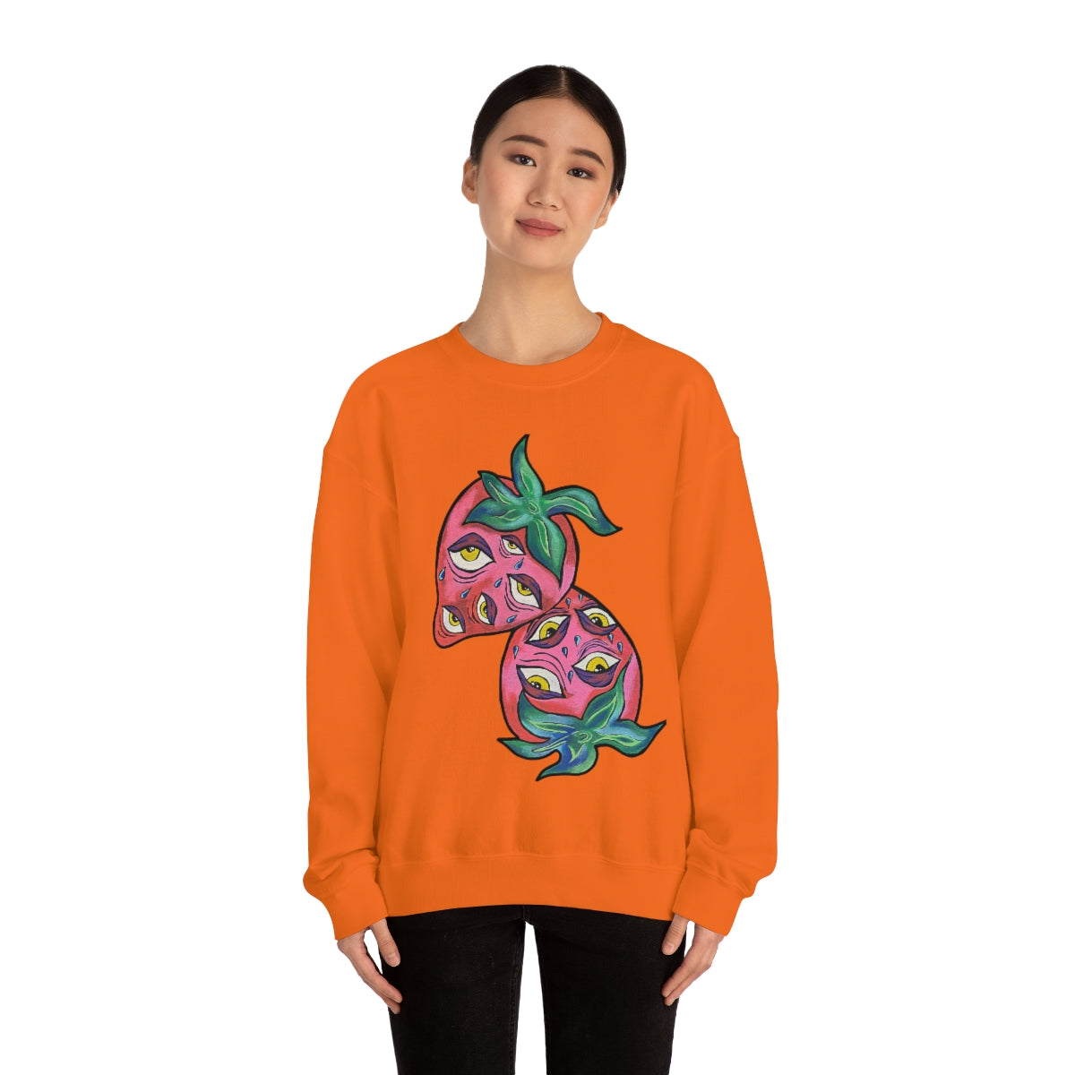 Berry vision Unisex Heavy Blend™ Crewneck Sweatshirt