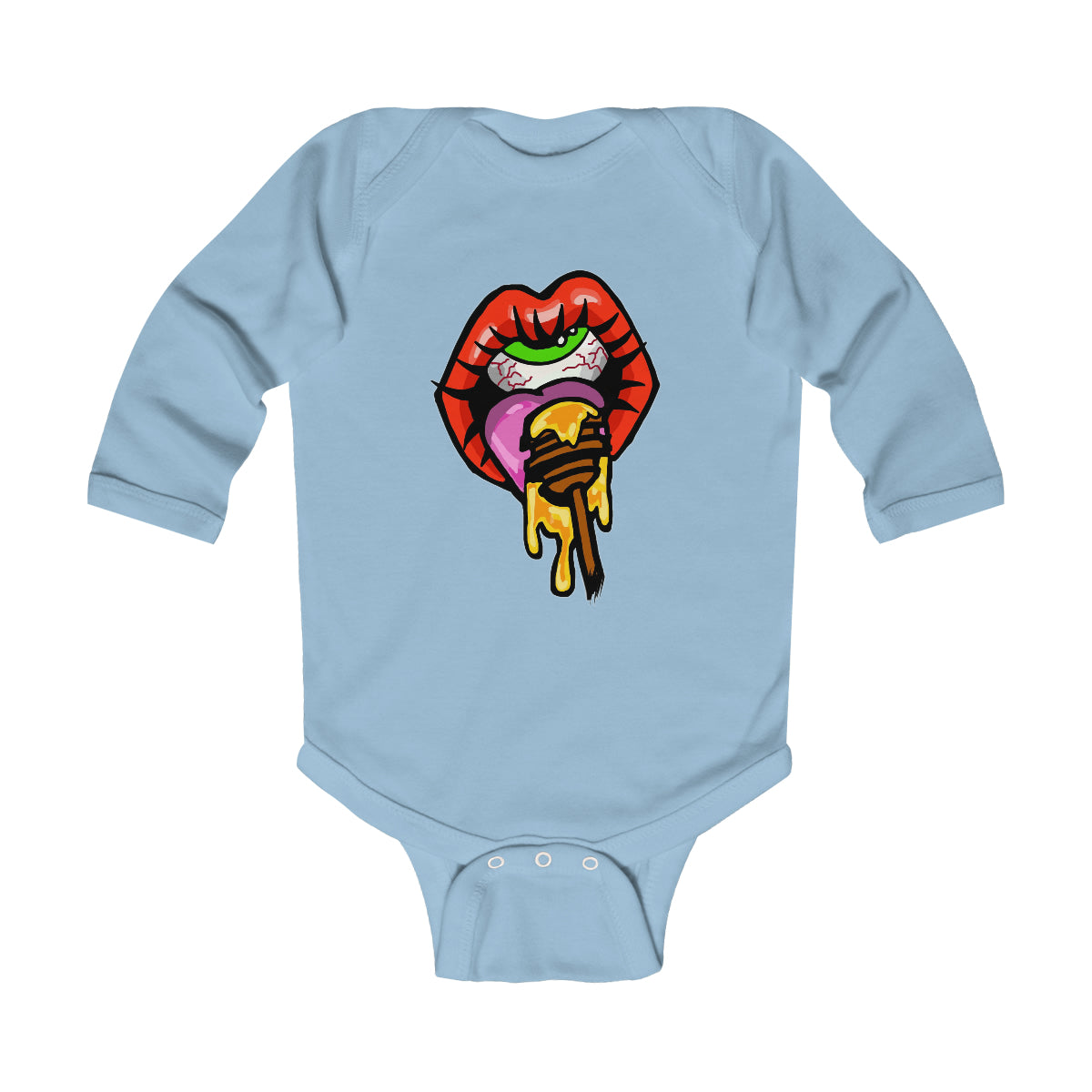 Huny Dipper Infant Long Sleeve Bodysuit