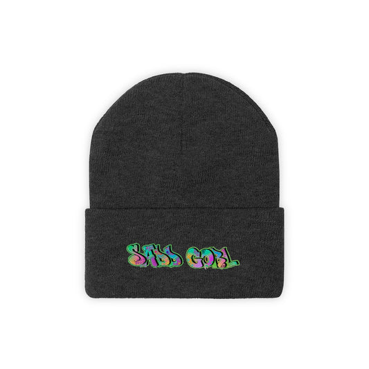 Sadd Gorl Knit Beanie