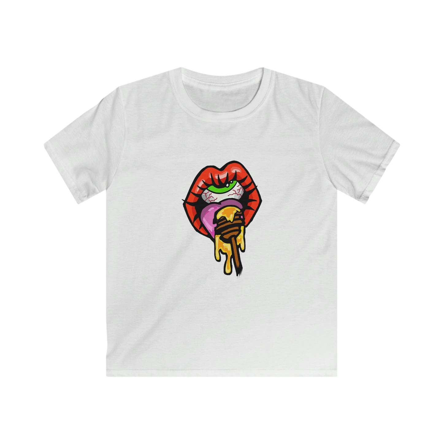 Huny Dipper Kids Softstyle Tee