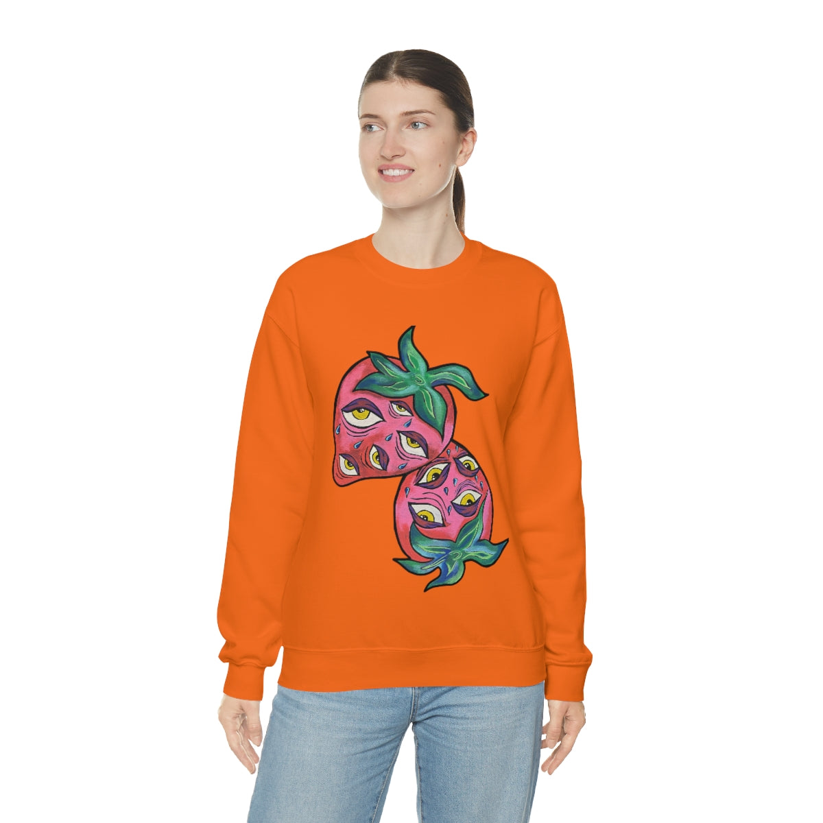 Berry vision Unisex Heavy Blend™ Crewneck Sweatshirt