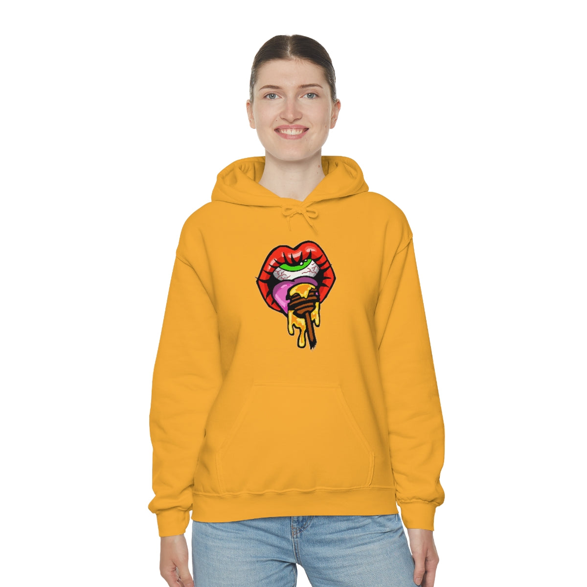 Huny Dipper Unisex Heavy Blend™ Hooded Sweatshirt