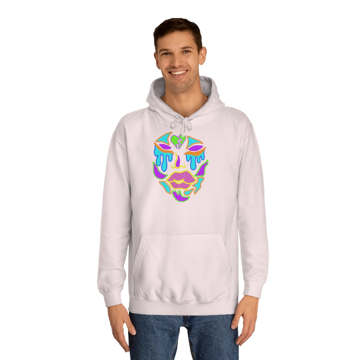 Sadd Gorl Unisex College Hoodie