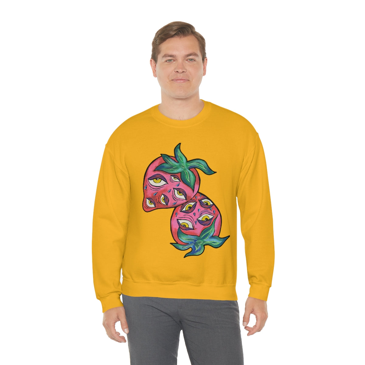 Berry vision Unisex Heavy Blend™ Crewneck Sweatshirt