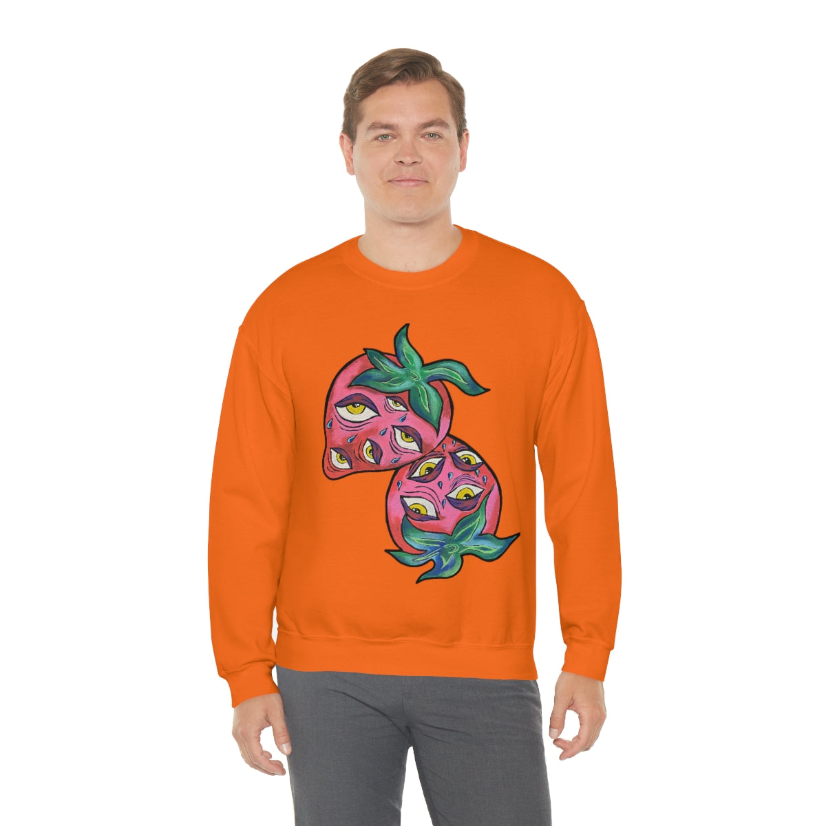 Berry vision Unisex Heavy Blend™ Crewneck Sweatshirt