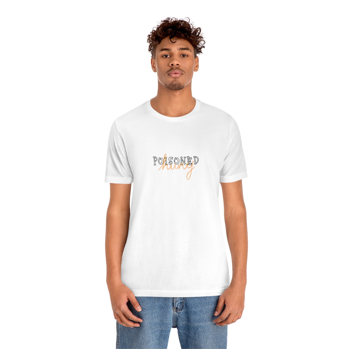 Poisoned huny logo Unisex Jersey Short Sleeve Tee