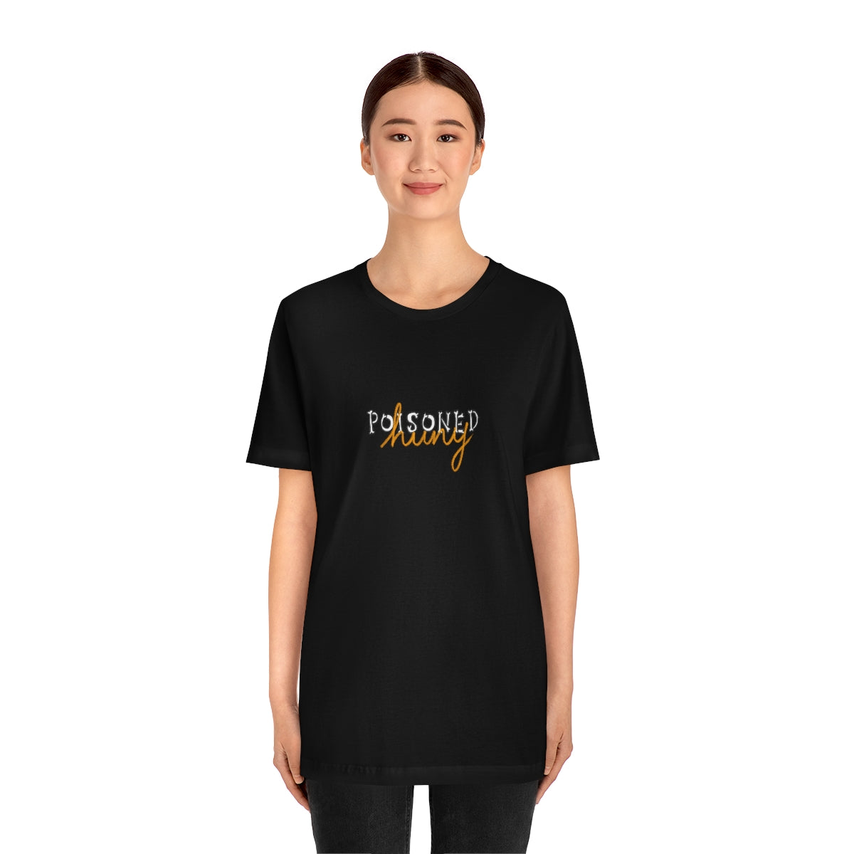 Poisoned huny logo Unisex Jersey Short Sleeve Tee