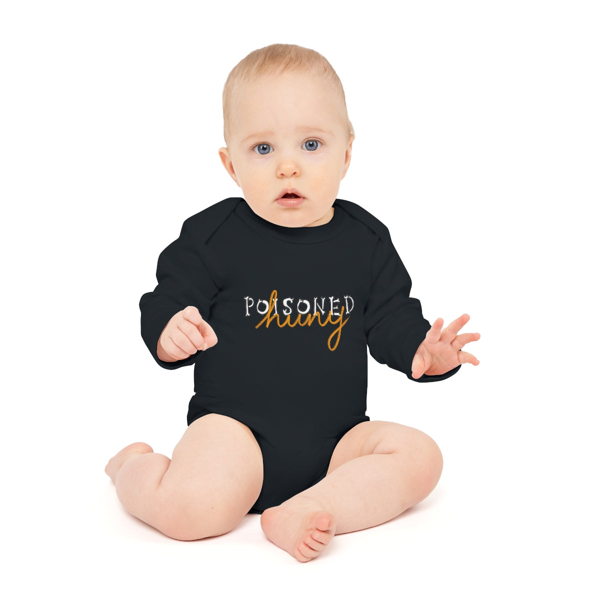 Brand logo Baby Long-Sleeve Organic Bodysuit