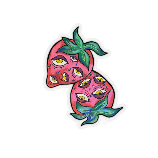 Berry vision Kiss-Cut Stickers