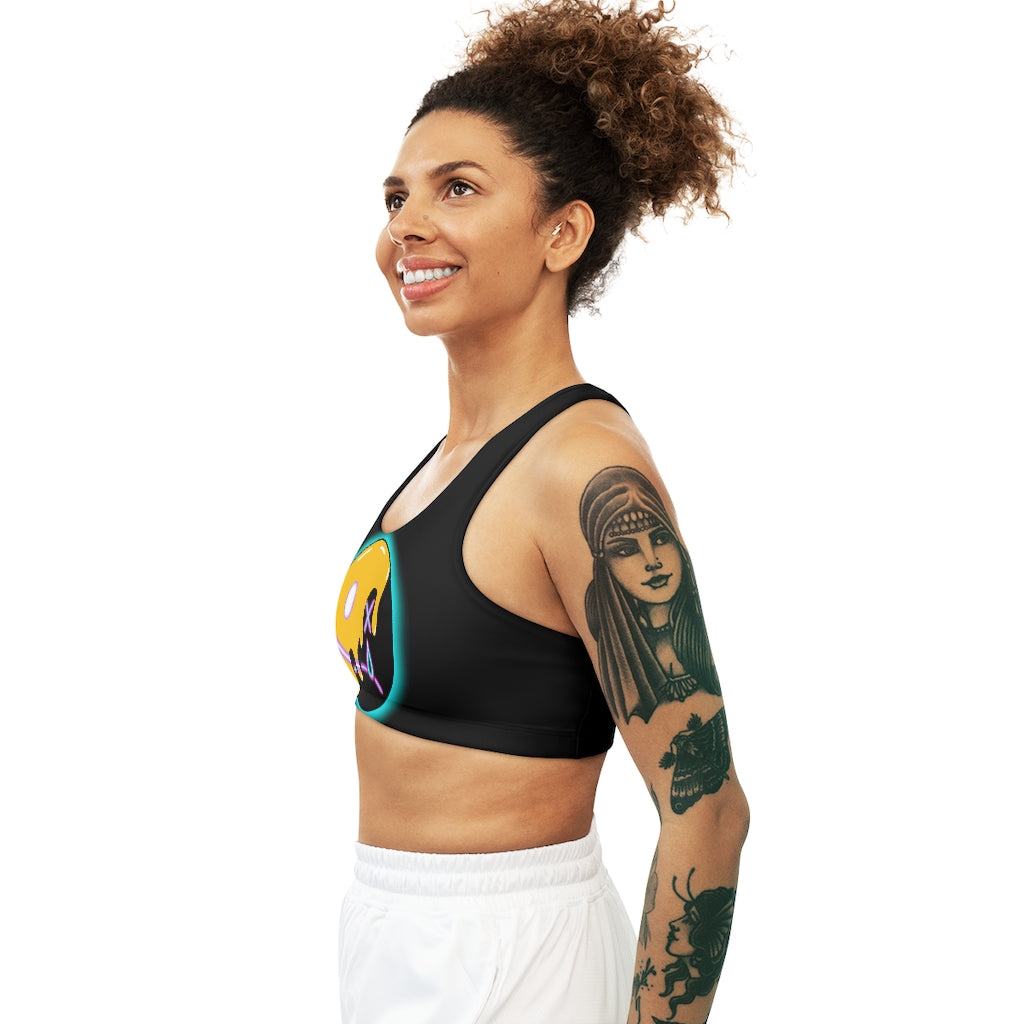 Feel your feels Seamless Sports Bra (AOP)